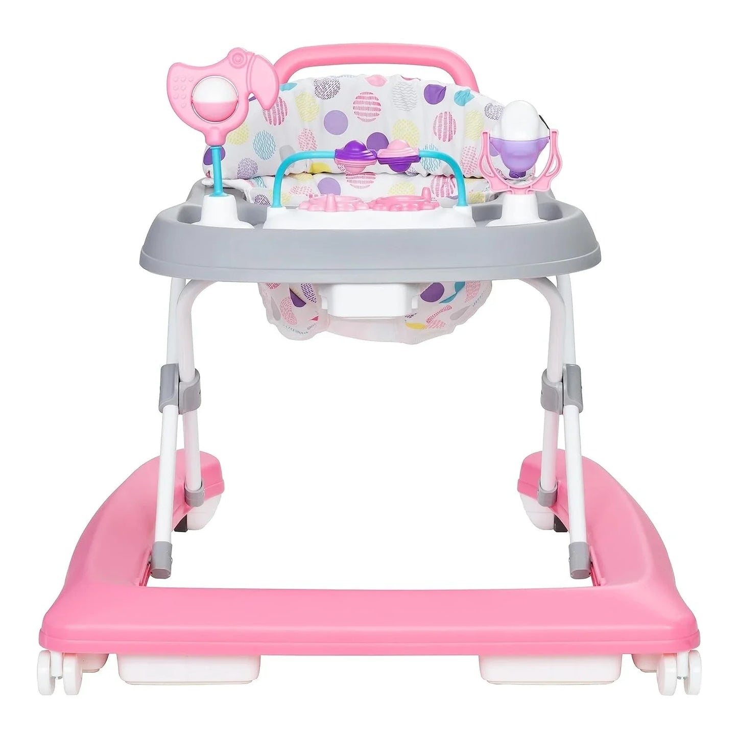 πΆββοΈ 2-in-1 Baby Walker with Deluxe Removable Toys β Adjustable Height & Snack Tray
