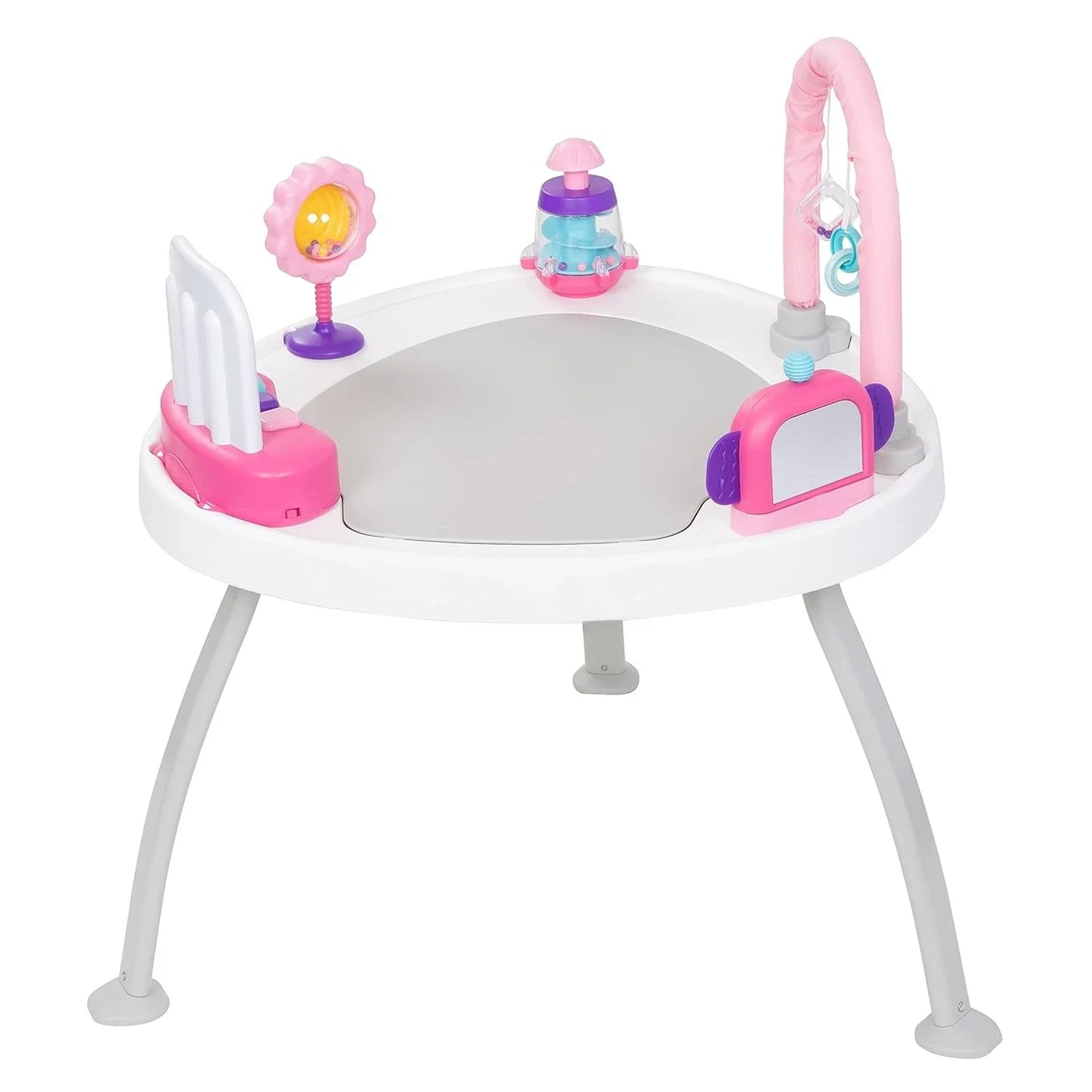 🎀 3-in-1 Bounce N' Play Activity Center Plus – Princess Pink with Learning Toys