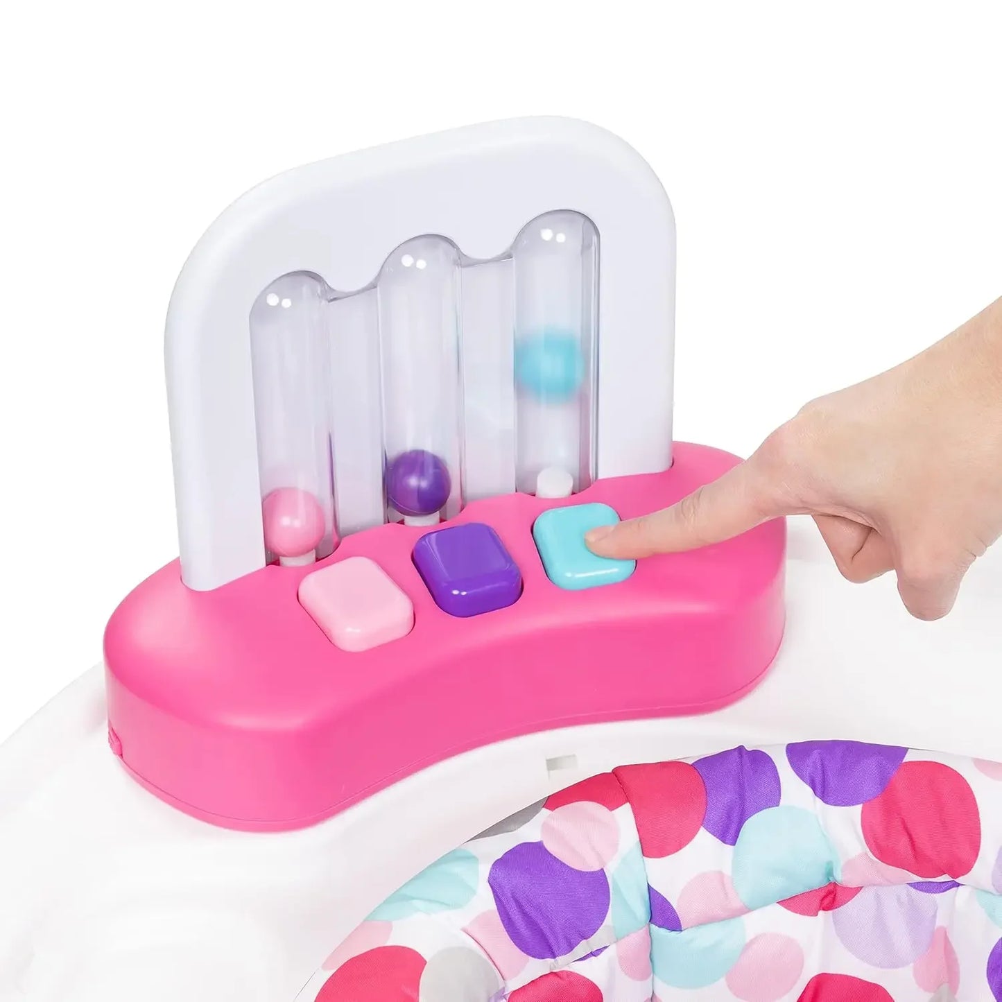 🎀 3-in-1 Bounce N' Play Activity Center Plus – Princess Pink with Learning Toys
