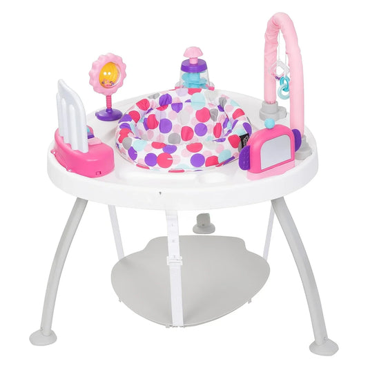 🎀 3-in-1 Bounce N' Play Activity Center Plus – Princess Pink with Learning Toys